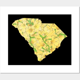 South Carolina in Flowers Posters and Art